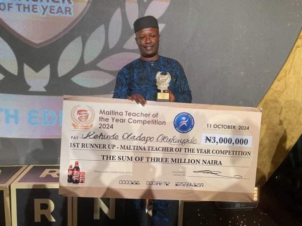 Molusi College Educator, Kehinde Olukayode, Shines At Maltina Teacher Of The Year Awards 2024 (PHOTOS) | MarvelTvUpdates