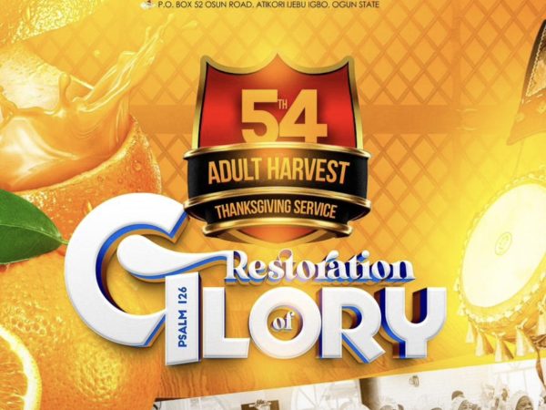 Olorunda CCC Cathedral Ijebu-Igbo Celebrates 54th Adult Harvest Thanksgiving Service | MarvelTvUpdates