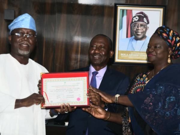 INEC Presents Certificates Of Return To Ondo Governor Aiyedatiwa, Adelami | MarvelTvUpdates