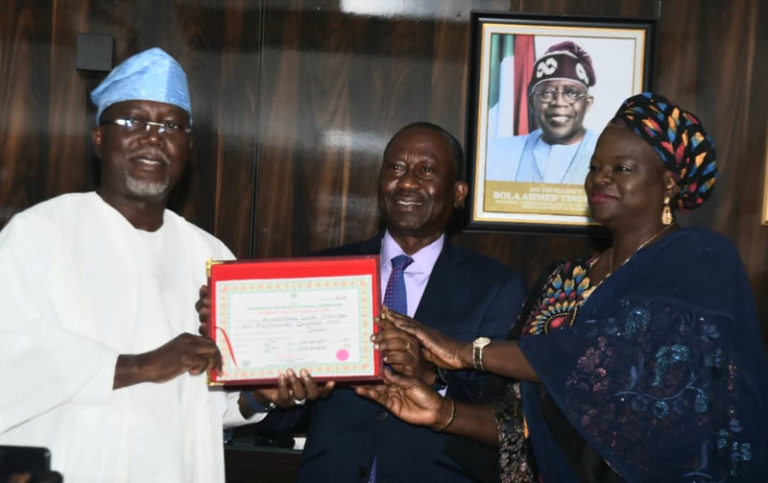 INEC Presents Certificates Of Return To Ondo Governor Aiyedatiwa, Adelami | MarvelTvUpdates