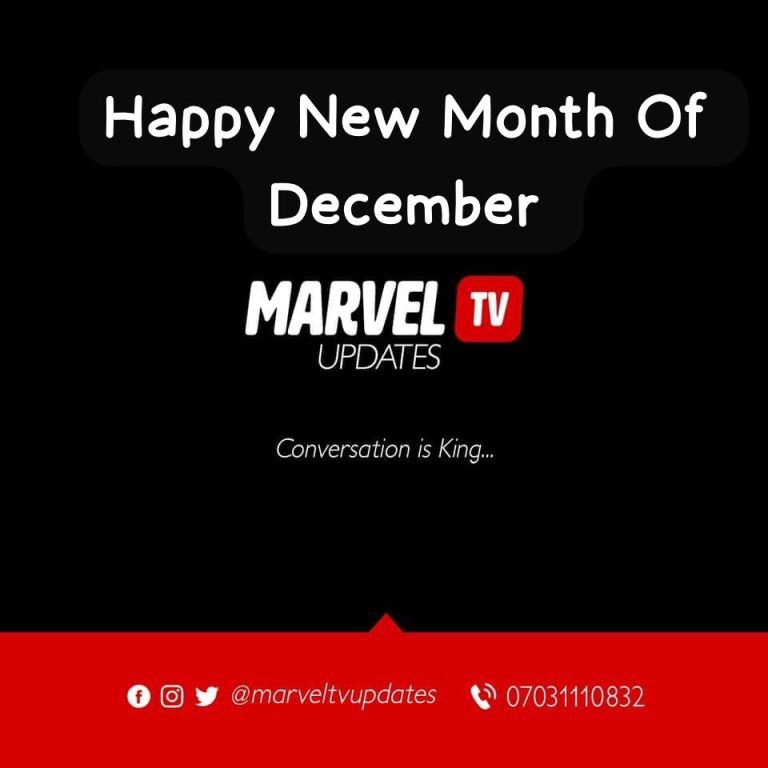 Happy New Month Of December To All Our Readers | MarvelTvUpdates