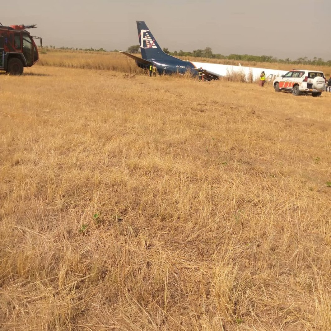 Five Escape Unhurt As Cargo Aircraft Skids Off Runway At Abuja Airport | MarvelTvUpdates