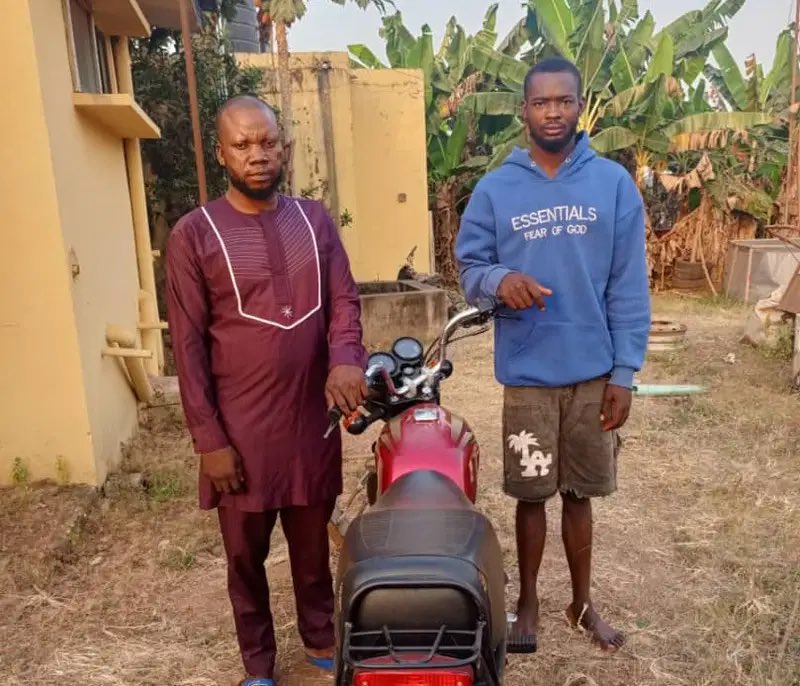 Police Arrest Two For Allegedly Stealing Motorcycle In Ijebu Ode | MarvelTvUpdates