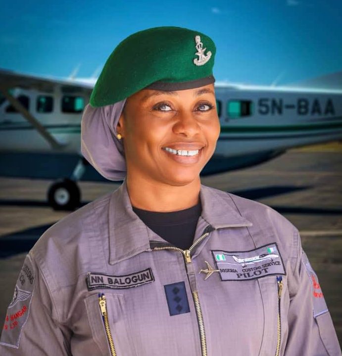 Olanike Balogun Becomes First Female Pilot In Nigeria Customs Service | MarvelTvUpdates