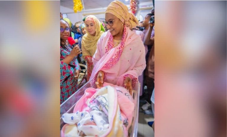 First Lady, Oluremi Tinubu Welcomes First Baby Of The Year 2025 | MarvelTvUpdates