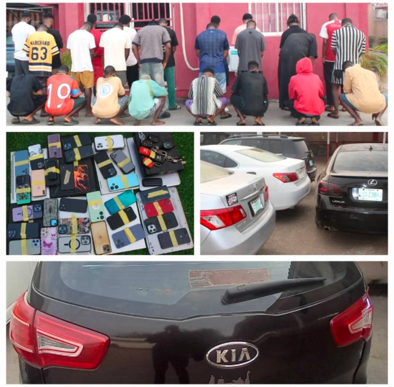 EFCC Arrest 25 Suspected Internet Scammers in Benin’s Notorious ‘Yahoo Academy’